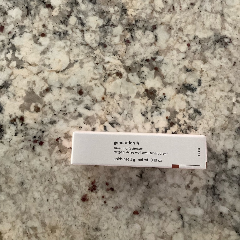 Glossier Generation G Sheer Matte Lipstick - Cake